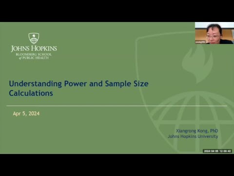 Understanding Power and Sample Size Calculations for Vision Research [Video]