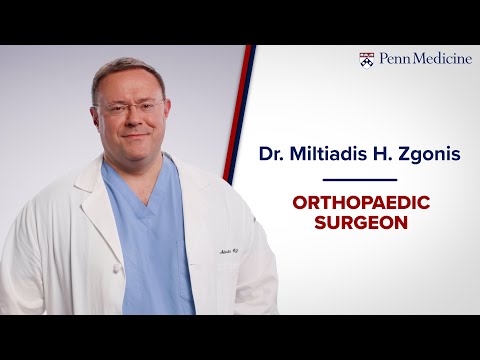 Meet Dr. Miltiadis Zgonis, Orthopaedic Surgeon [Video]