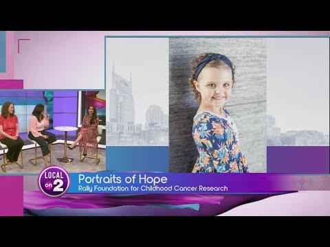 Portraits Of Hope & The Rally Foundation Help Childhood Cancer [Video]