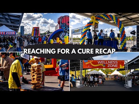 Reaching for the Cure 🎗️ Irvine Fundraising Event Planner for Pediatric Cancer Research Foundation [Video]