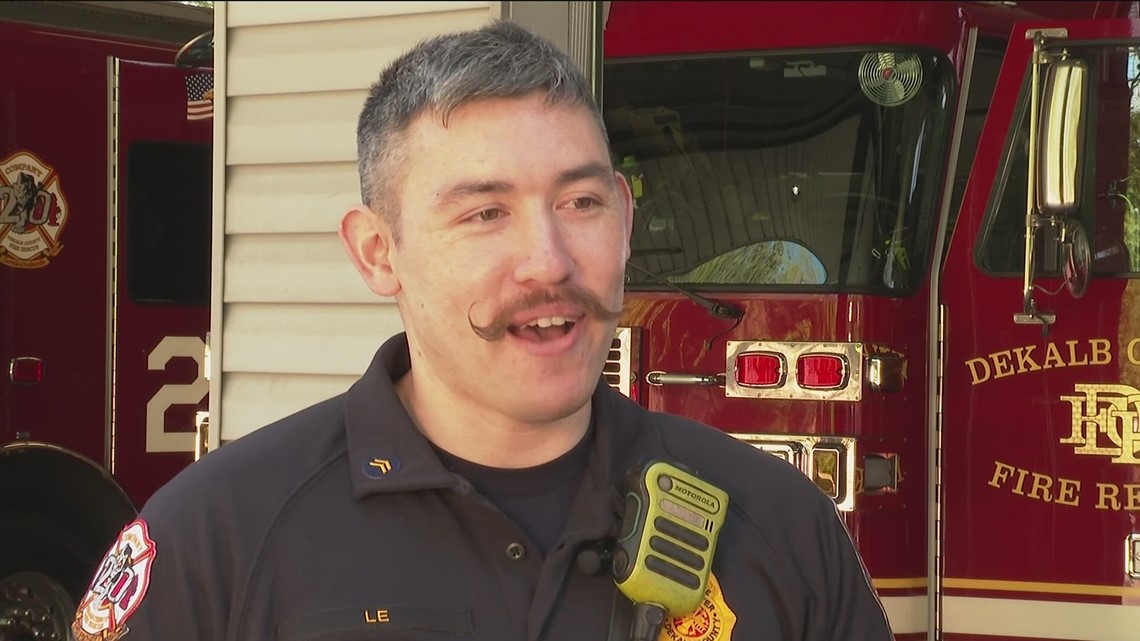 DeKalb firefighter battles fire first day after cancer battle [Video]