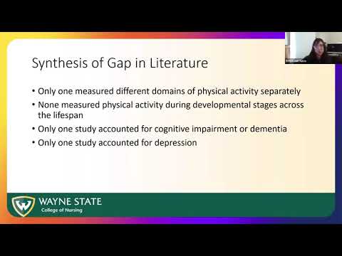 Physical Activity Across the Life Course and Risk for Alzheimer’s Disease and Related Dementias [Video]