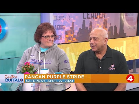 Daytime Buffalo: PanCan Purple Stride Saturday, April 27th | Raising Awareness for pancreatic cancer [Video]