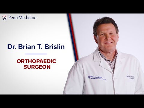 Meet Dr. Brian Brislin, Orthopaedic Surgeon [Video]