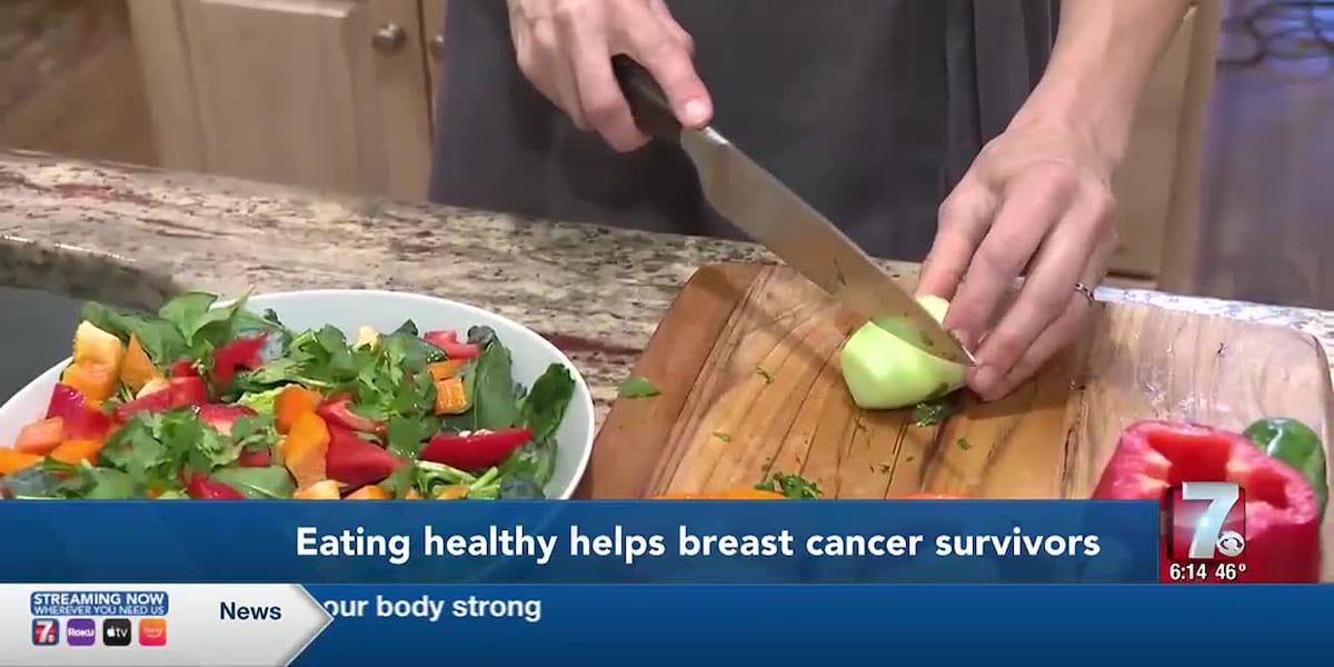 Healthy eating can help breast cancer survivors avoid cardiovascular disease [Video]