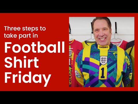 Three steps to take part in Football Shirt Friday | Cancer Research UK [Video]