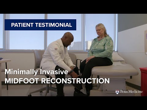 Minimally Invasive Midfoot Reconstruction Patient Testimonial | Penn Orthopaedics [Video]