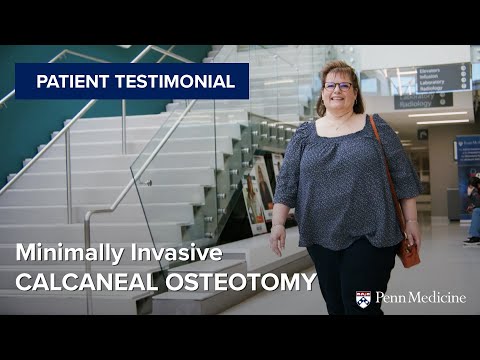 Minimally Invasive Calcaneal Osteotomy Patient Testimonial | Penn Orthopaedics [Video]