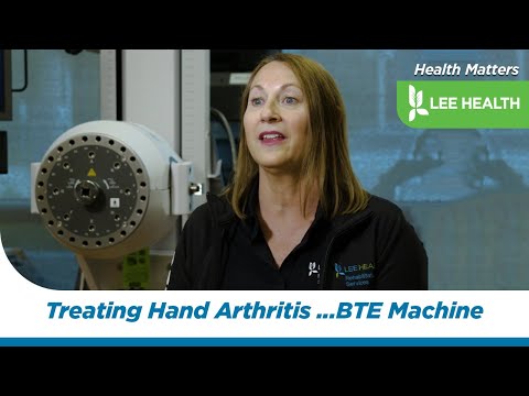 Treating Hand Arthritis with the BTE Machine [Video]