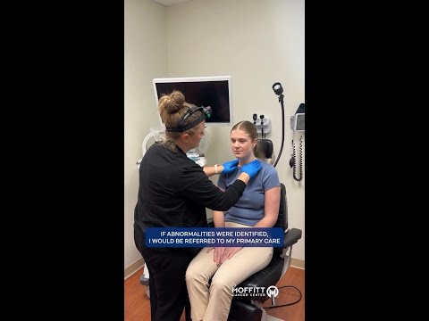 POV: Getting a head and neck cancer screening from Moffitt [Video]