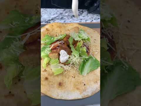 Infused Chicken Caesar wrap 🍃#420 [Video]