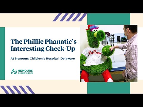 The Phillie Phantic’s Interesting Annual Check-Up at Nemours Children’s Hospital, Delaware [Video]