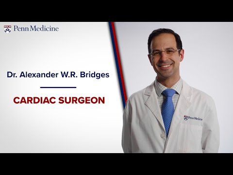 Meet Dr. Alexander Bridges, Cardiac Surgeon [Video]