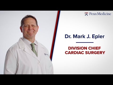 Meet Dr. Mark Epler, Chief of Cardiac Surgery [Video]