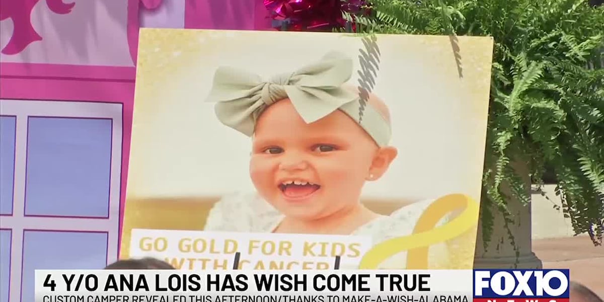 Make-A-Wish Alabama makes dream come true for Atmore girl battling leukemia [Video]