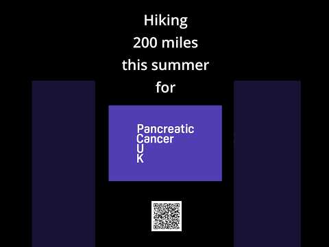 Hiking 200 Miles for @PancreaticCancerUK |IMPORTANT Fundraiser🙏🥾🥾#cancer [Video]