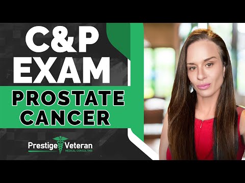 What to Expect in a Prostate Cancer C&P Exam | VA Disability [Video]