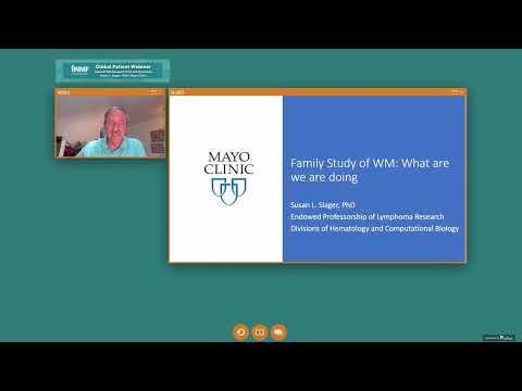 Family Study of WM with Dr. Susan Slager- 4.15.24 [Video]