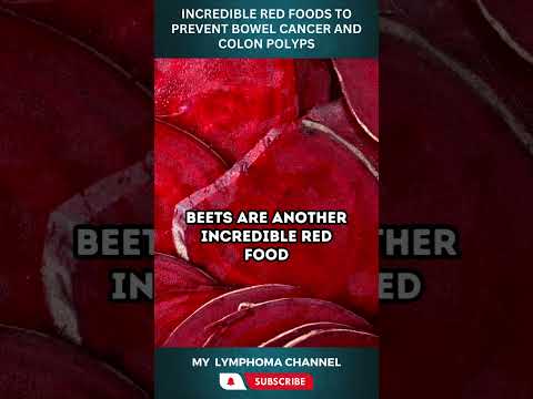 Incredible Red Foods To Prevent Bowel Cancer and Colon Polyps [Video]
