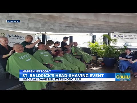 Oahu head-shaving event supports childhood cancer research [Video]