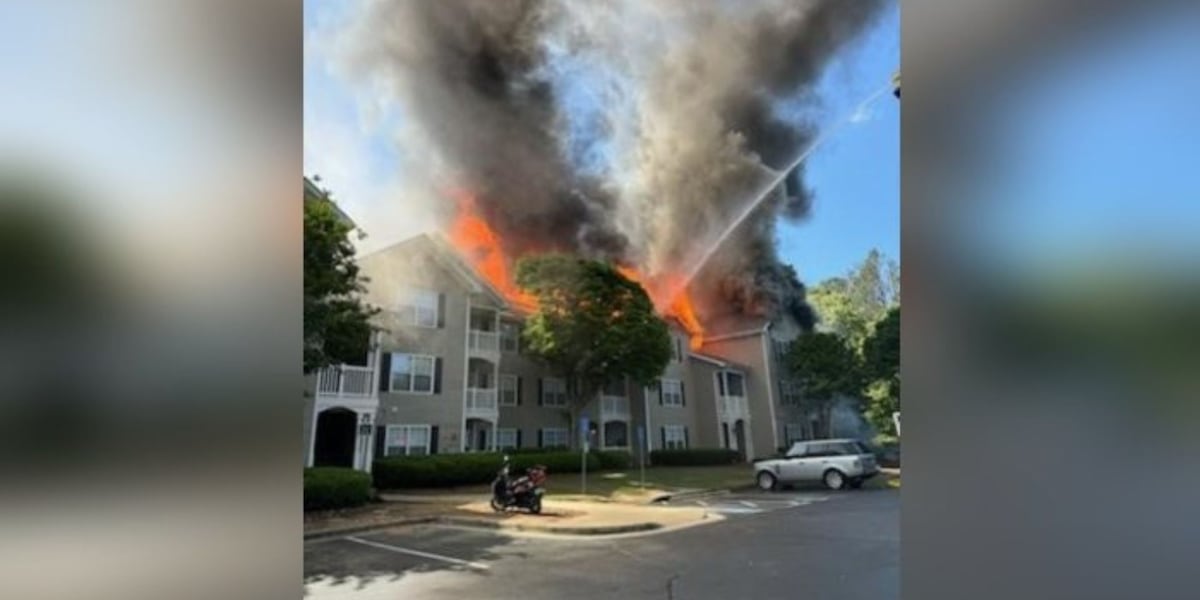 Crews respond to 3-alarm apartment fire in Cherokee County, officials say [Video]