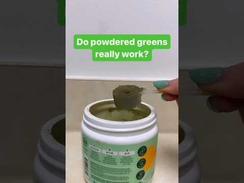 Do powdered greens really work? [Video]