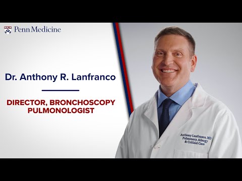 Meet Dr. Anthony Lanfranco, Director of Bronchoscopy [Video]
