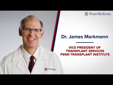 Meet Dr. James Markmann, Vice President of Transplant Services [Video]