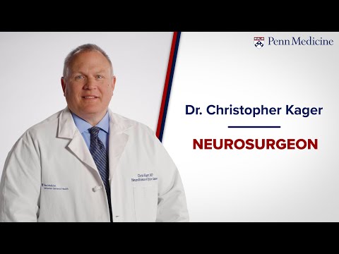 Meet Dr. Chris Kager, Neurosurgeon [Video]