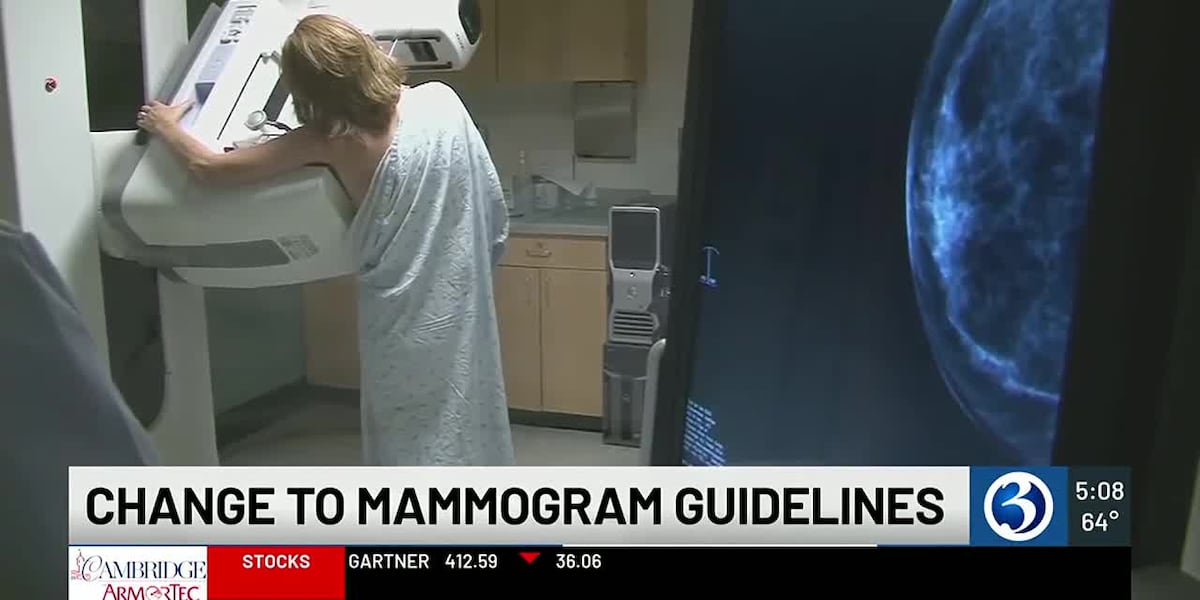 New recommendations about mammograms for women under 40 [Video]