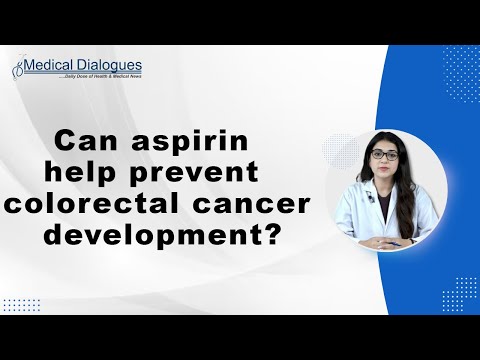 Can aspirin help prevent colorectal cancer development? [Video]