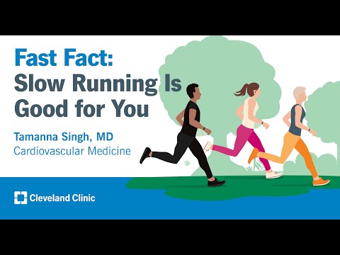 Fast Fact: Slow Running Is Good for You | Tamanna Singh, MD [Video]