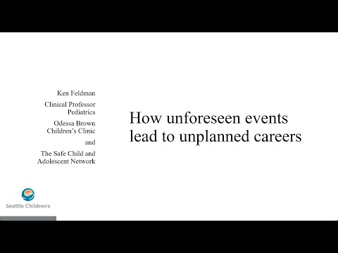 How Unforeseen Events Lead to Unplanned Careers – Holt Webster Child Abuse Lecture [Video]