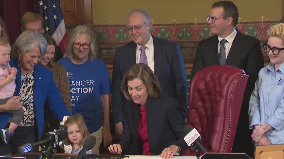 Iowa law could help get insurance coverage for cancer screenings [Video]