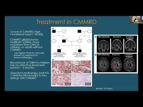 Lynch Syndrome: More Than One Syndrome: Constitutional Mismatch Repair Deficiency Syndrome (CMMR-D) [Video]