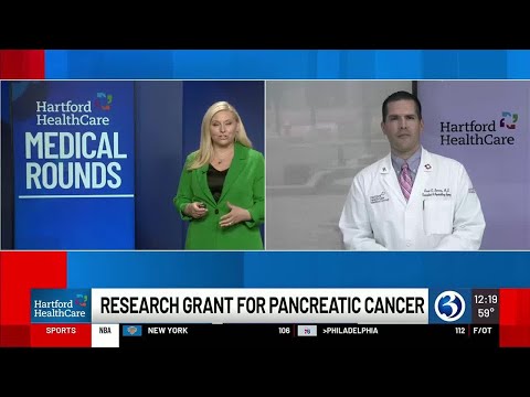 MEDICAL ROUNDS: Research grant for pancreatic cancer [Video]