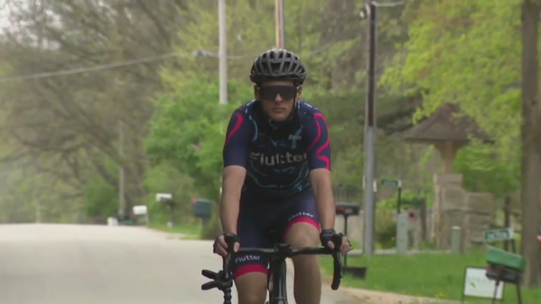 Oconomowoc cyclist riding for a good cause [Video]