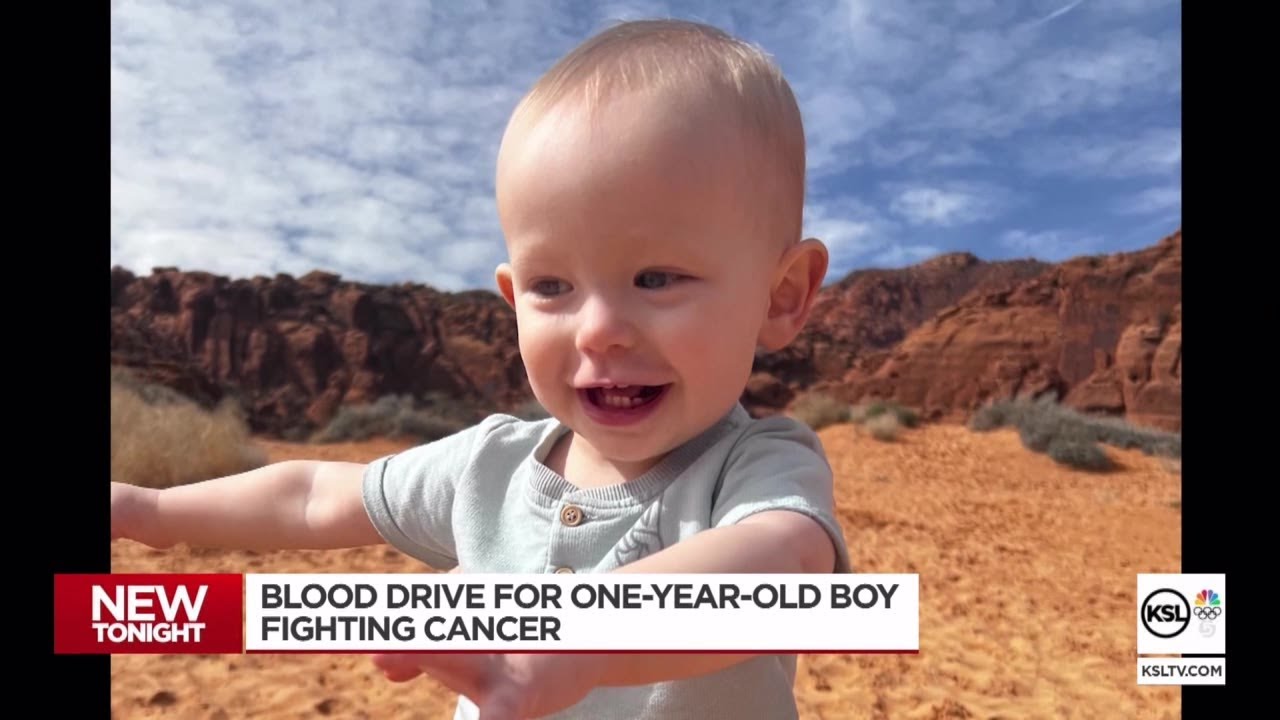 Video: Family holds blood drive for one-year-old boy fighting cancer [Video]