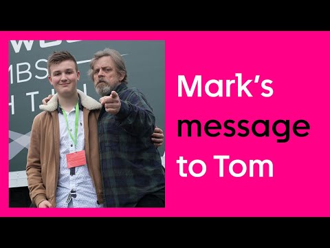 Mark Hamill Sends Tom a Special Message During Cancer Treatment | [Video]