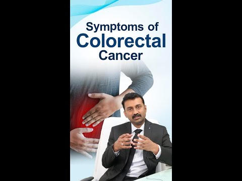 Symptoms of  Colorectal cancer | Dr Parthasarathy [Video]