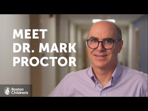 Meet Mark Proctor, MD | Boston Children