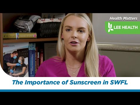 The Importance of Sunscreen in SWFL [Video]