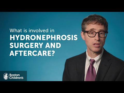 What is involved in hydronephrosis surgery and aftercare? | Boston Children