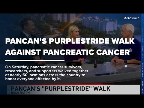 PanCAN’s PurpleStride Walk against Pancreatic Cancer [Video]