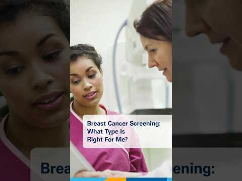 Breast Cancer Screening: What Type is Right for Me? [Video]