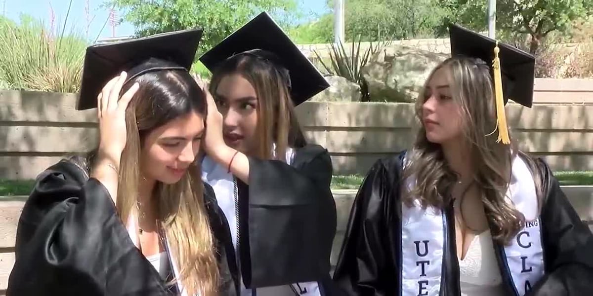 Friends graduate nursing school together after earning degrees before their high school diplomas [Video]