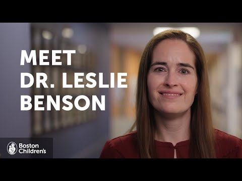 Meet Dr. Leslie Benson | Boston Children’s Hospital [Video]