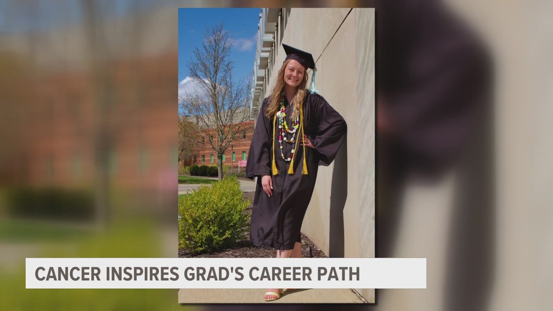 Ferris State graduate’s career path inspired by her cancer battle [Video]