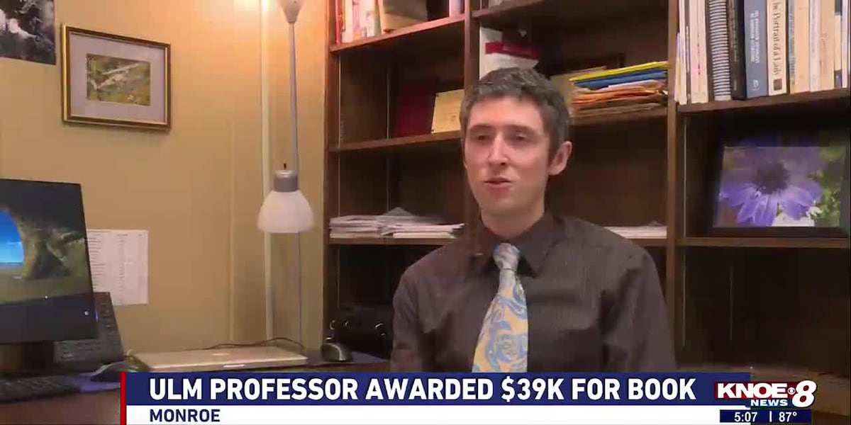 ULM professor receives funding for book [Video]
