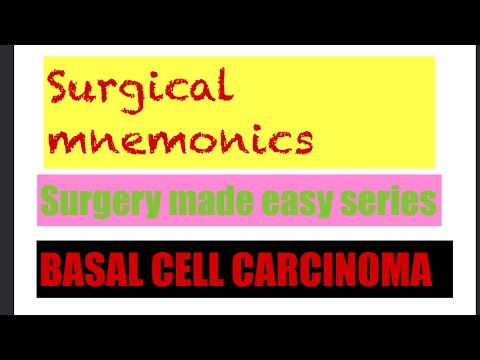 Basal cell carcinoma, BCC,sabistion 21st, bailey 28th, Schwartz 11th edition. [Video]